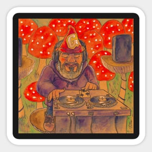 DJ Gnomie Sticker